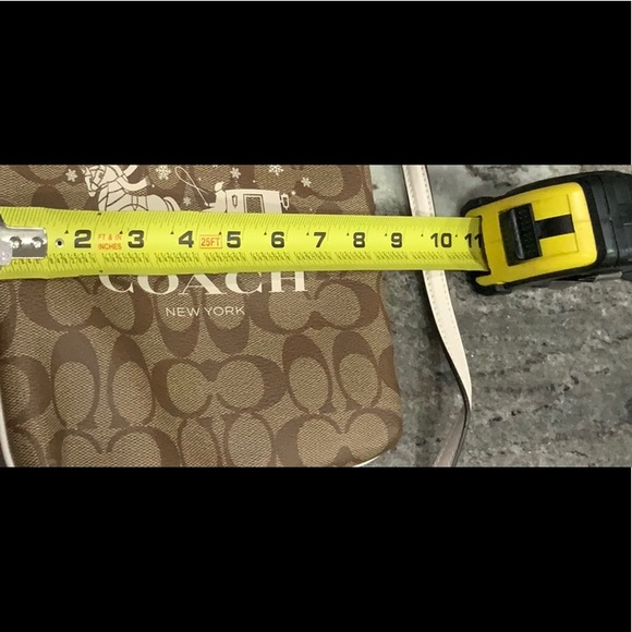 Coach Signature Brown Crossbody Bag - Picture 5 of 6